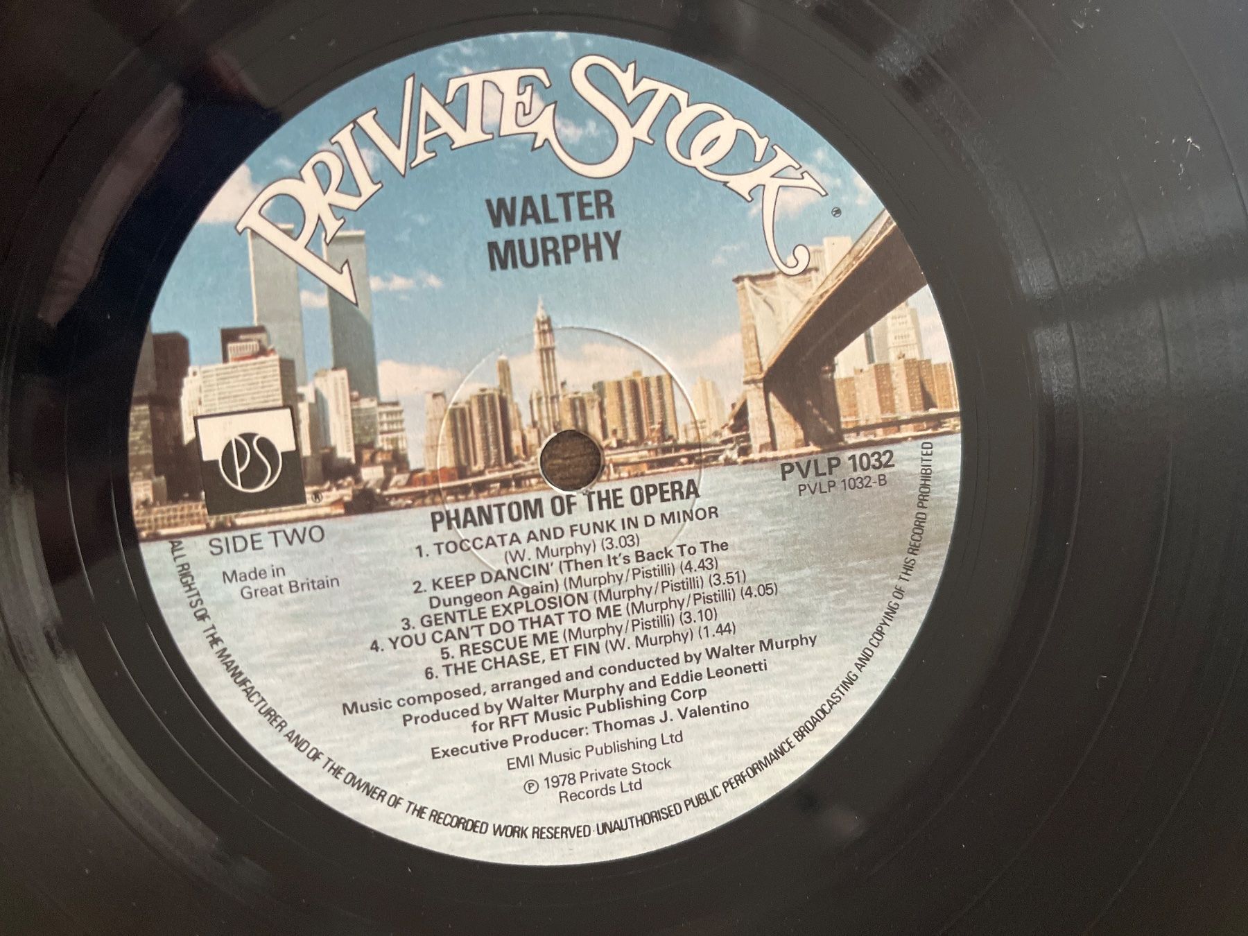 Schallplatten: S1253/Walter Murphy Phantom of the Opera – Gebraucht aus Frutigen von Philippe_jsp 2
