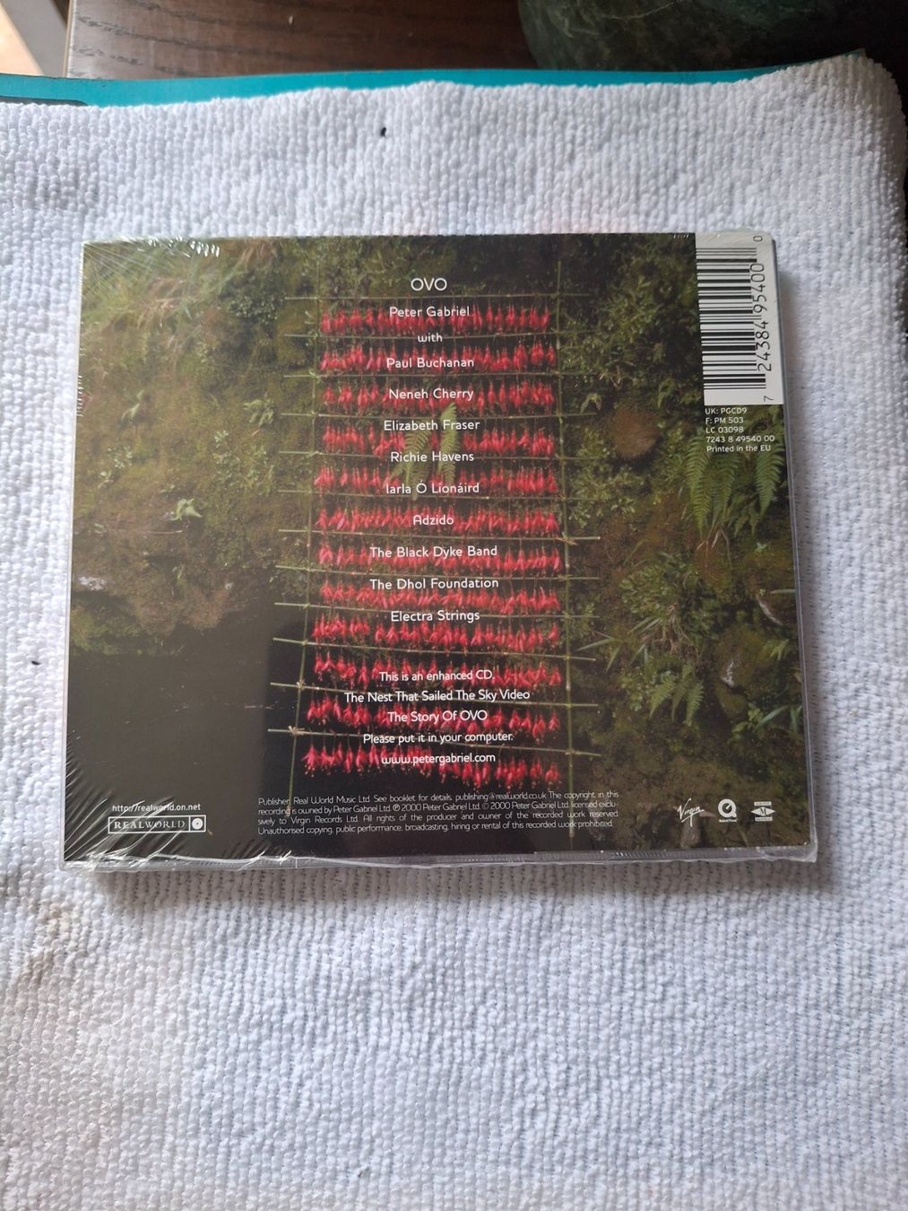 CD: Peter Gabriel OVO CD - NEU – Nuovo e nell'imballaggio originale da Horriwil venduto da TOKYONIGHTS 1