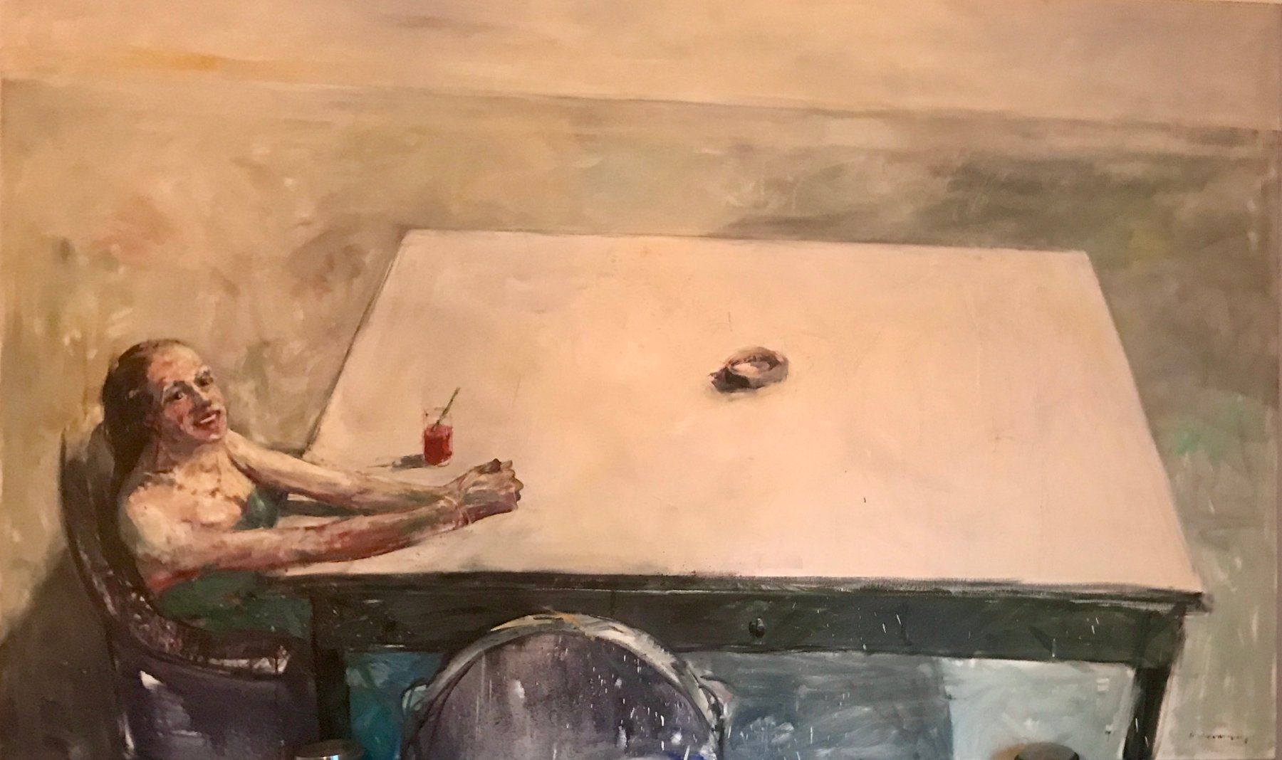 Gemälde: Robert Indermaur, Table lX, 1992, 2.0m x 1.3m, Original – Neu (gemäss Beschreibung) aus Domat Ems von allblack01