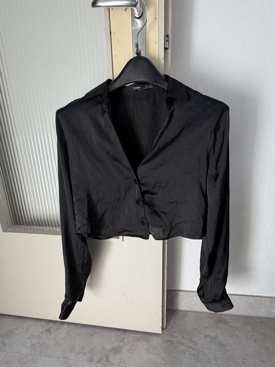 Pull&Bear Blusen: Satin Bluse Pull&Bear Grösse M  – Neu (gemäss Beschreibung) aus Kirchberg BE von lea_kb6y
