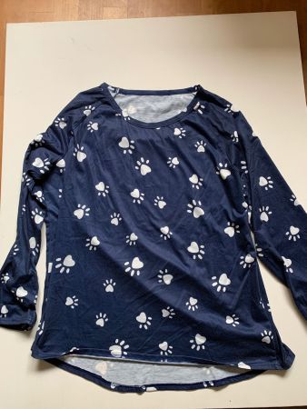Sweatshirt Gr. XL mit Pfötlidruck