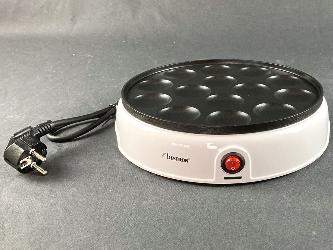 Elettrodomestici da cucina: BESTRON | Poffertjes Maker | APFM700 | weiss – Nuovo (secondo la descrizione) da Wittenbach venduto da Restwert_St-Gallen