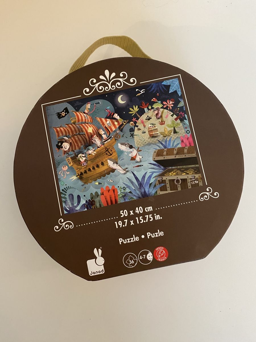 Janod Puzzle: Piratenspiele im Set: Puzzle und Memory – Usato da Niederglatt ZH venduto da Gitta 3