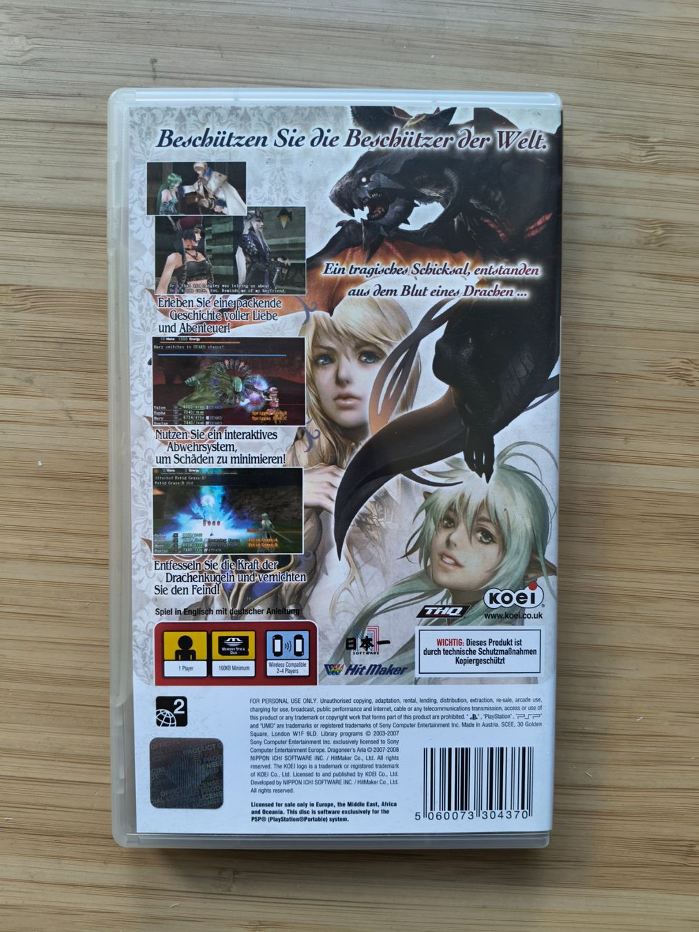 Giochi: Dragoneer's Aria (PSP) – Usato da Riedholz venduto da ste_96cd 1