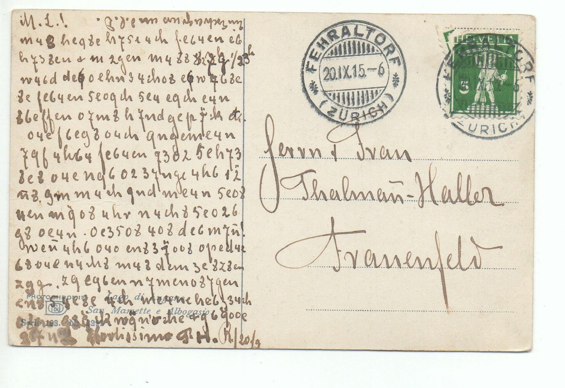 Cartoline postali: bei LUGANO San Mamete e Albogasio – Usato da Jona venduto da philajona 1