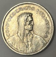 5 Franken - Silbermünze  - 1950 (Silber .835)