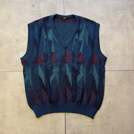 1980s Cartelli Vintage Multicolor Knitted Sweater