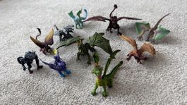 10 Drachen Spielfiguren