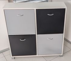 Schuhregal selbststehend, für 16 Paar Schuhe