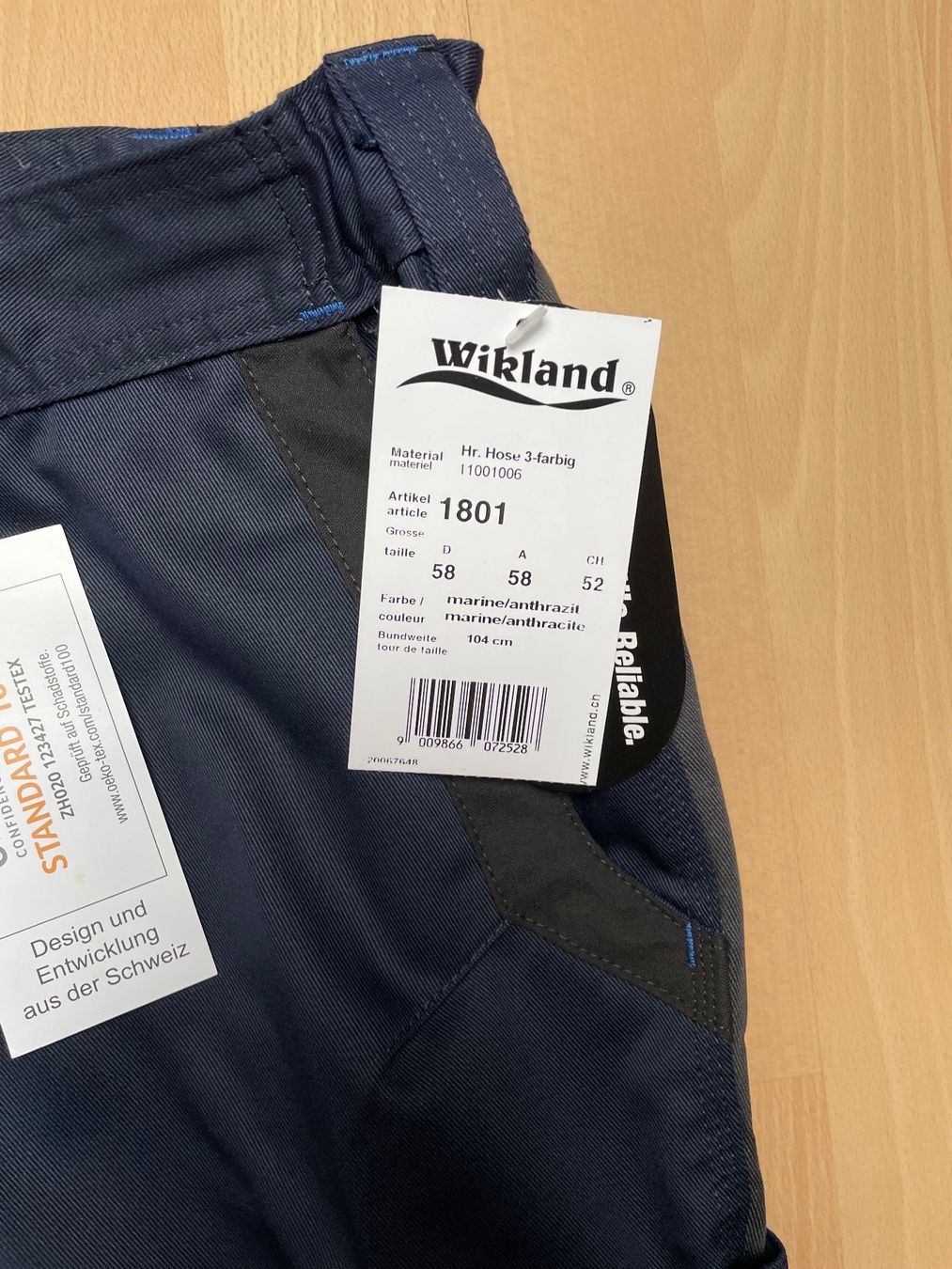 Wikland Pantaloni: Neue Arbeitshose Wikland ,Gr52 – Usato da Huttwil venduto da Bolpa 4