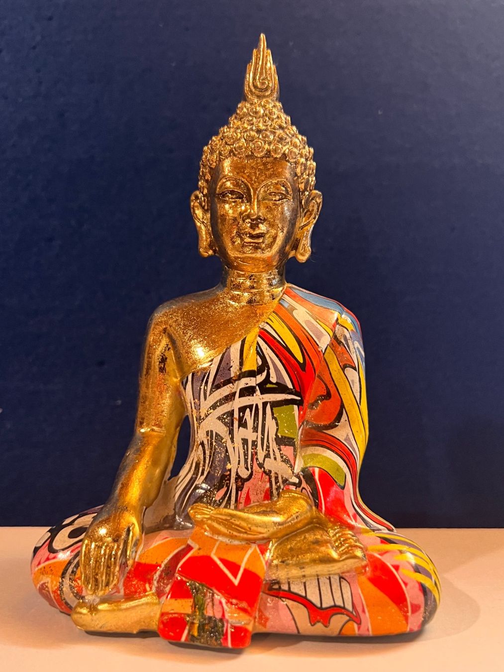 Skulpturen & Statuen: Buddah Goldfarbig – Neu (gemäss Beschreibung) aus Bösingen von Guesli1 3