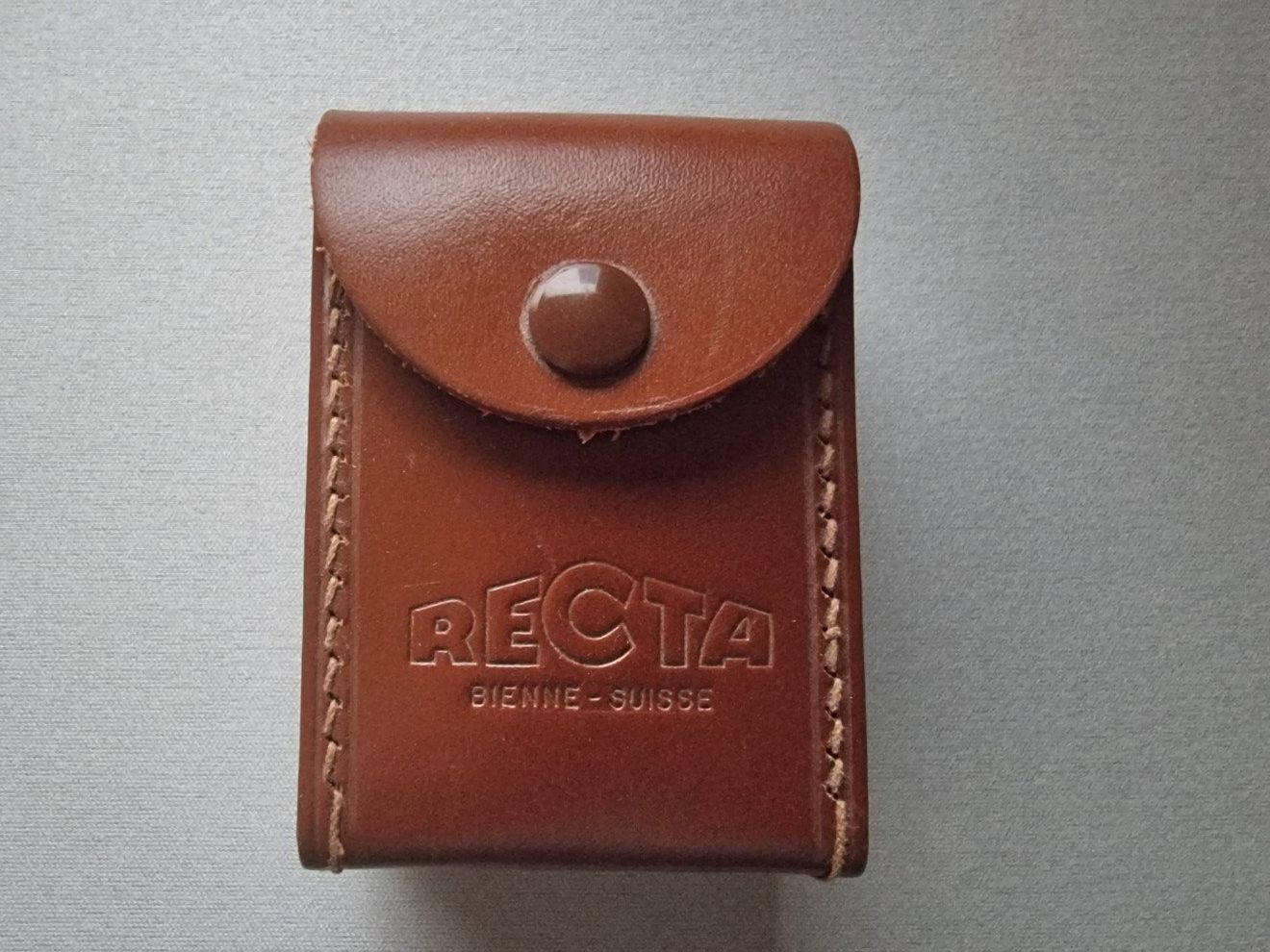 Recta GPS & Strumenti di misurazione: Älterer Recta Kompass mit Original-Lederetui - Vintage CH – Usato da Bremgarten AG venduto da Lupus77 1