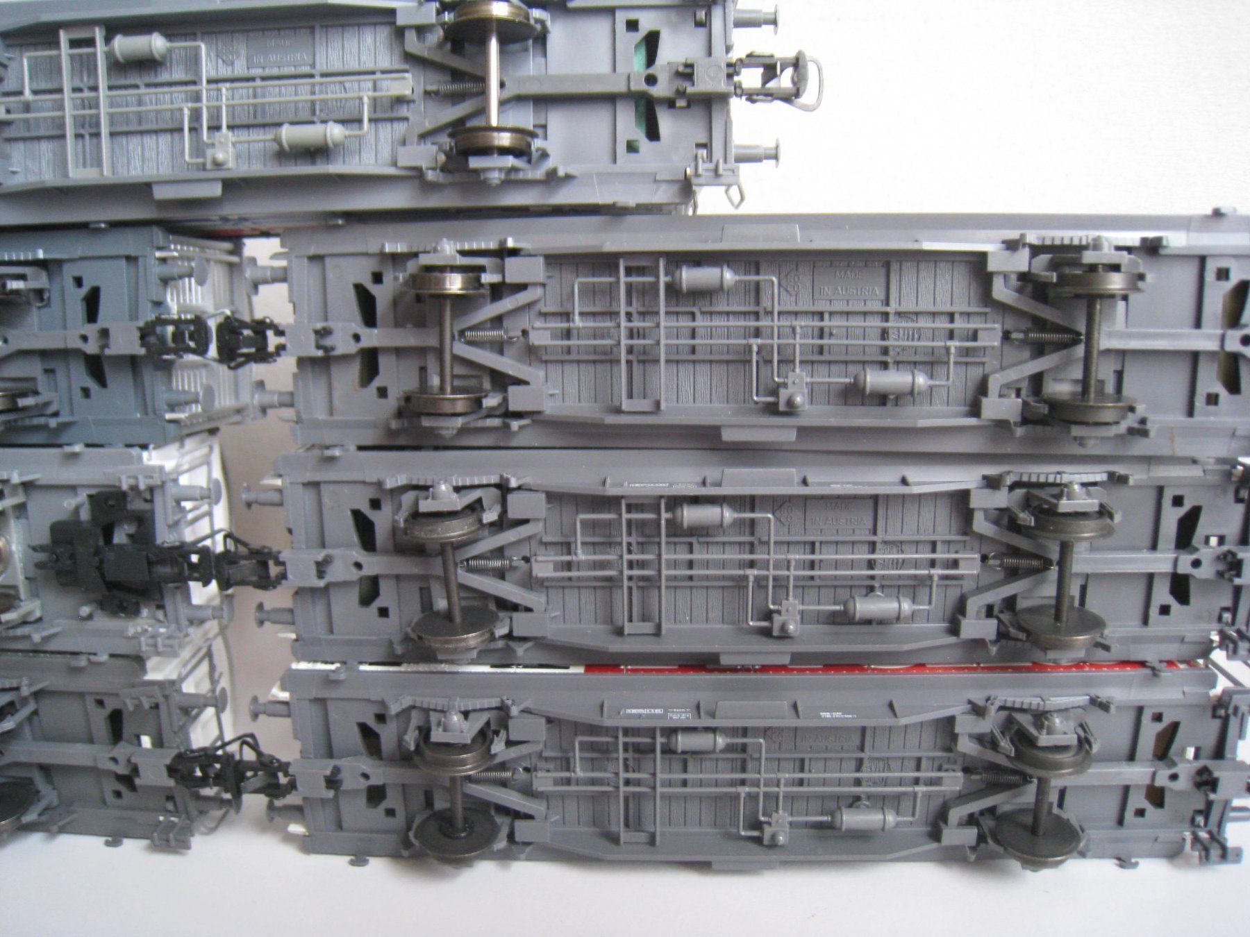 Roco Modellini di ferrovie: Roco, 7 verschiedene SBB-Habis-Wagen – Usato da Buchs ZH venduto da swiss-train 6