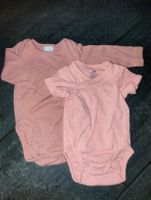Pinke Bodies, Gr. 62/68, Langarm & Kurzarm