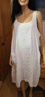 weisses Leinenkleid one size