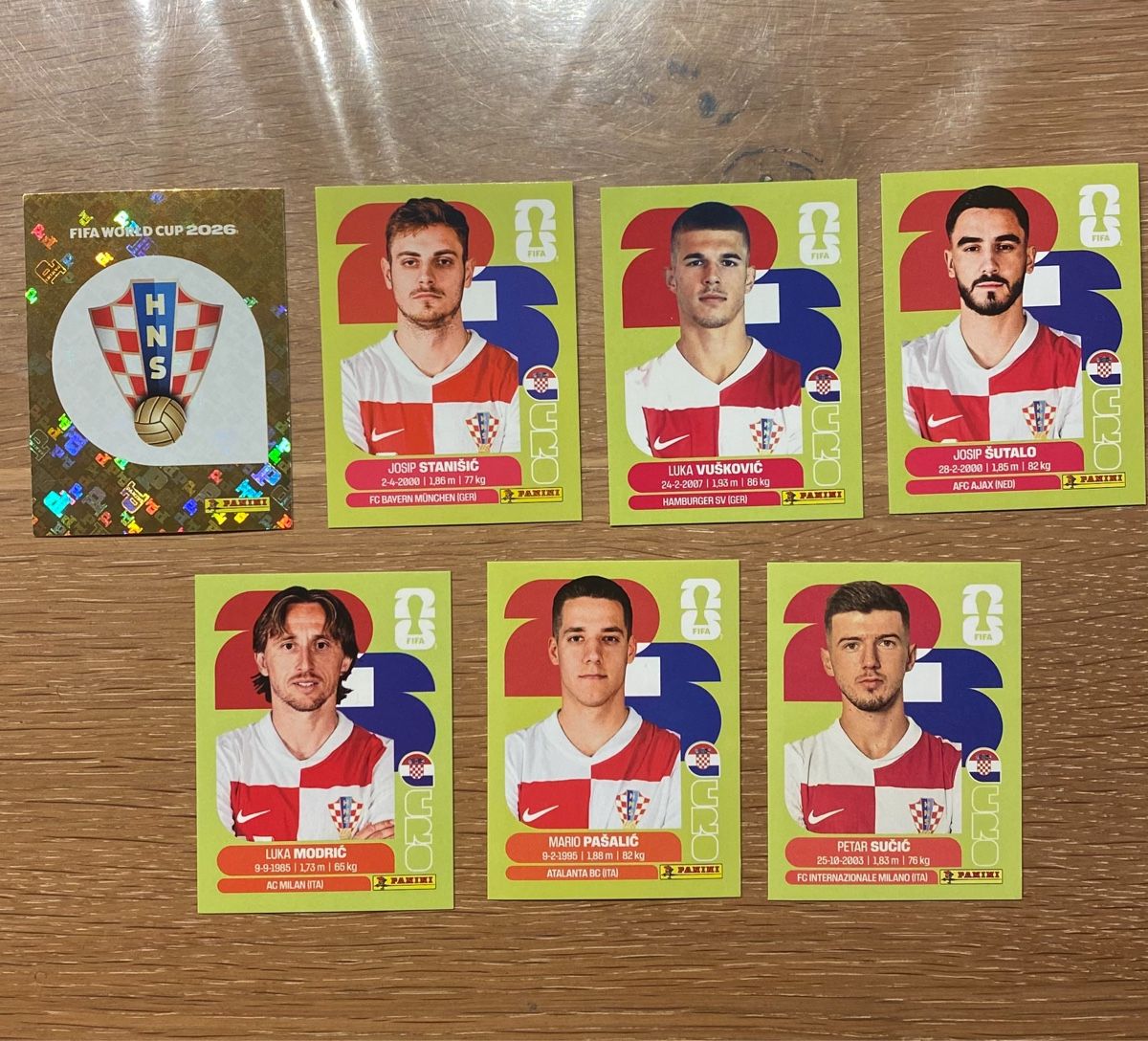 Panini Carte collezionabili: Panini Stickers - CRO - 7 Stickers – Nuovo (secondo la descrizione) da Adliswil venduto da didoli