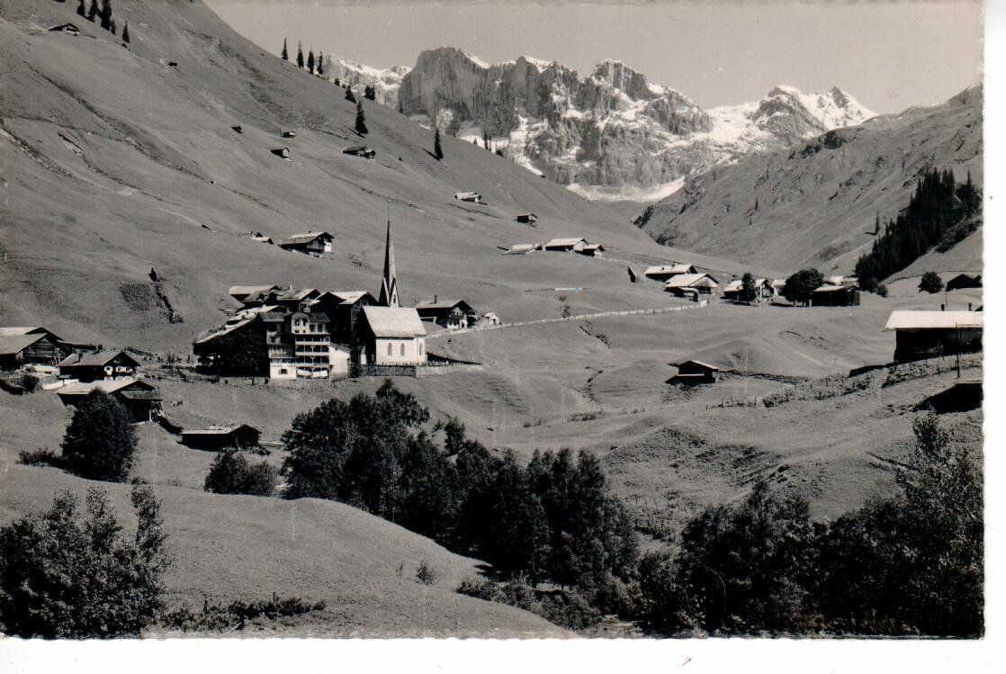 Cartoline postali: St. Antönien 1949 – Usato da Wolhusen venduto da Curver9