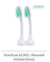 Emmi-pet A2 (M2) Ultraschall Aufsätze Gross,  NEU für Hunde