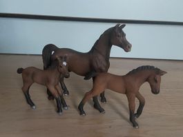 Schleich-Pferdefamilie