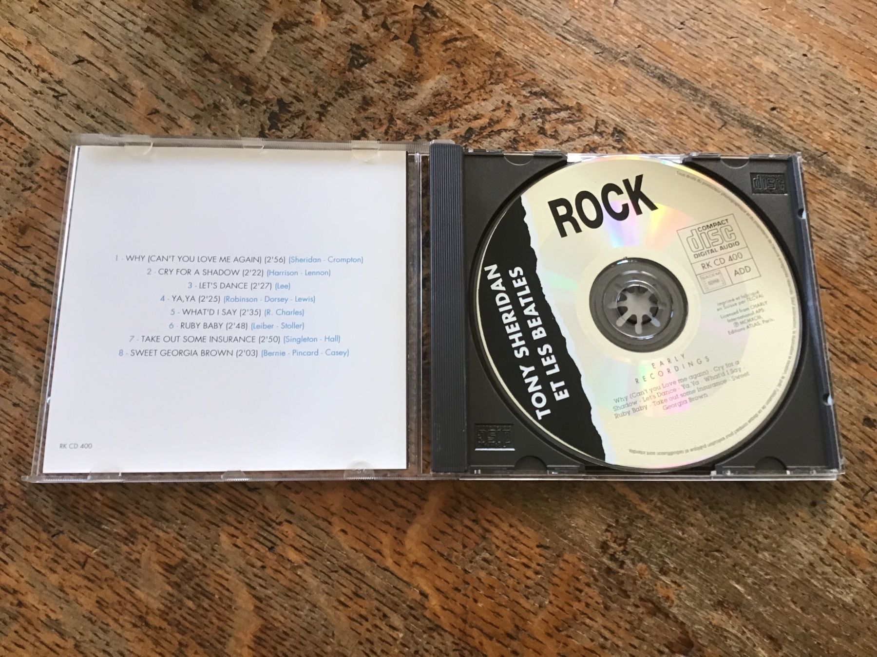 CDs: CD Tony Sheridan et les Beatles – Gebraucht aus Fully von Ruby97 1