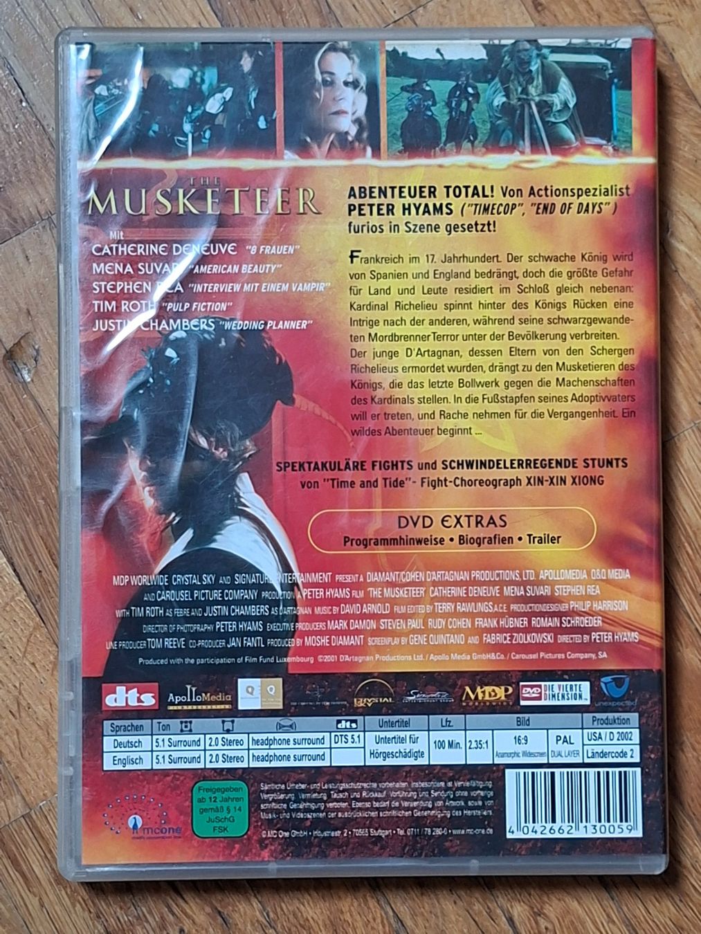 Tutti i DVDs: Musketeer – Usato da Wallisellen venduto da Sawr 1