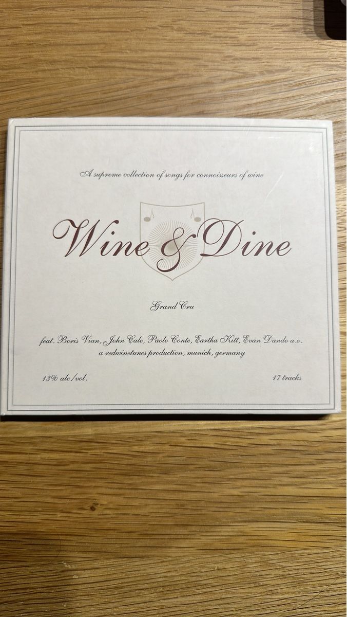 CD: Wine & Dine – Usato da Münsingen venduto da Sim2977