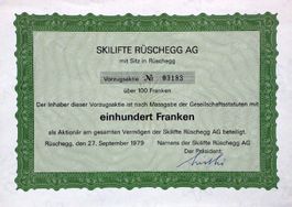 Skilift Rüschegg AG, Rüschegg - 1979