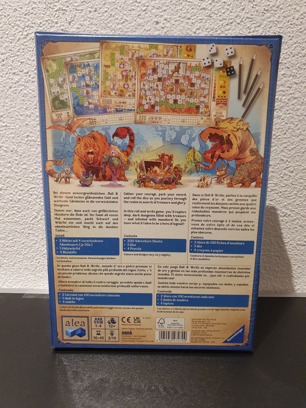 Giochi: Neu - Alea - Dungeons, Dice & Danger – Nuovo e nell'imballaggio originale da Dagmersellen venduto da Jarsetz_Restposten 1