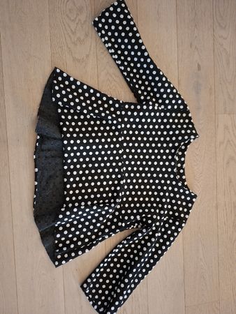 Le Streghe Oberteil Polka Dotts M