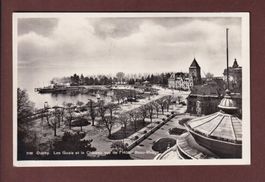 LAUSANNE - Ouchy - Château vu de l'Hôtel Beau-Rivage - 1927