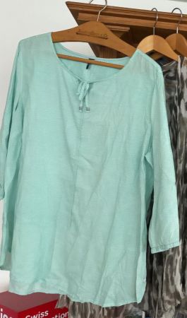 Gr. XXL XL Cecil leichte Sommerbluse türkis