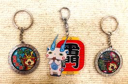 3 porte-clés japonaises / japanische Schlüsselhalter