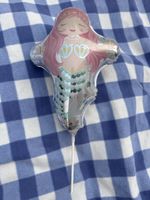 Folienballon 🎈🧜‍♀️ Meerjungfrau mit Stick