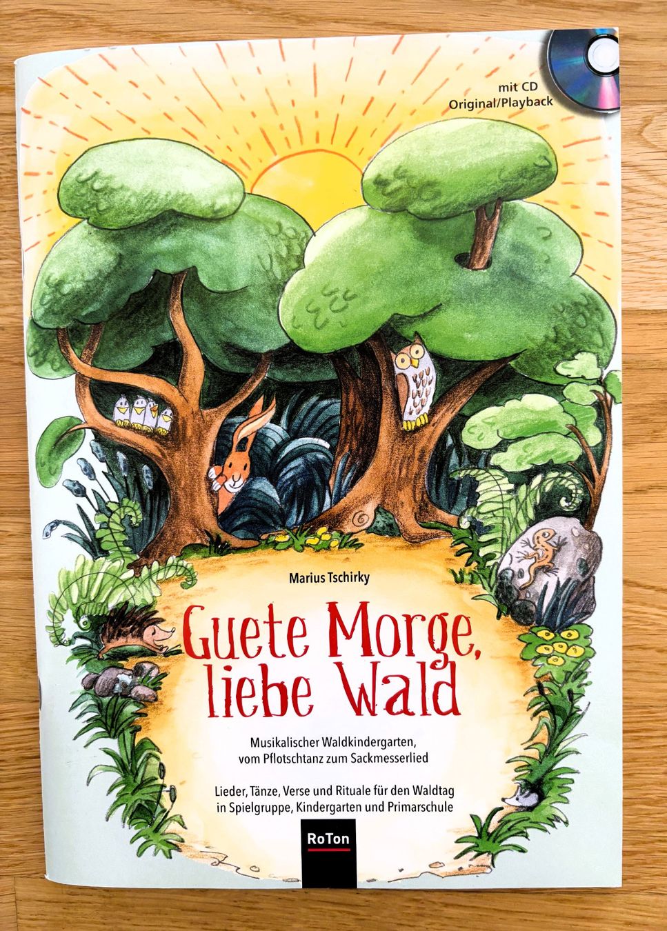 Bücher: Marius Tschirky - Gute Morge, liebe Wald - Buch mit CD – Neu (gemäss Beschreibung) aus Riehen von martinaaebersold