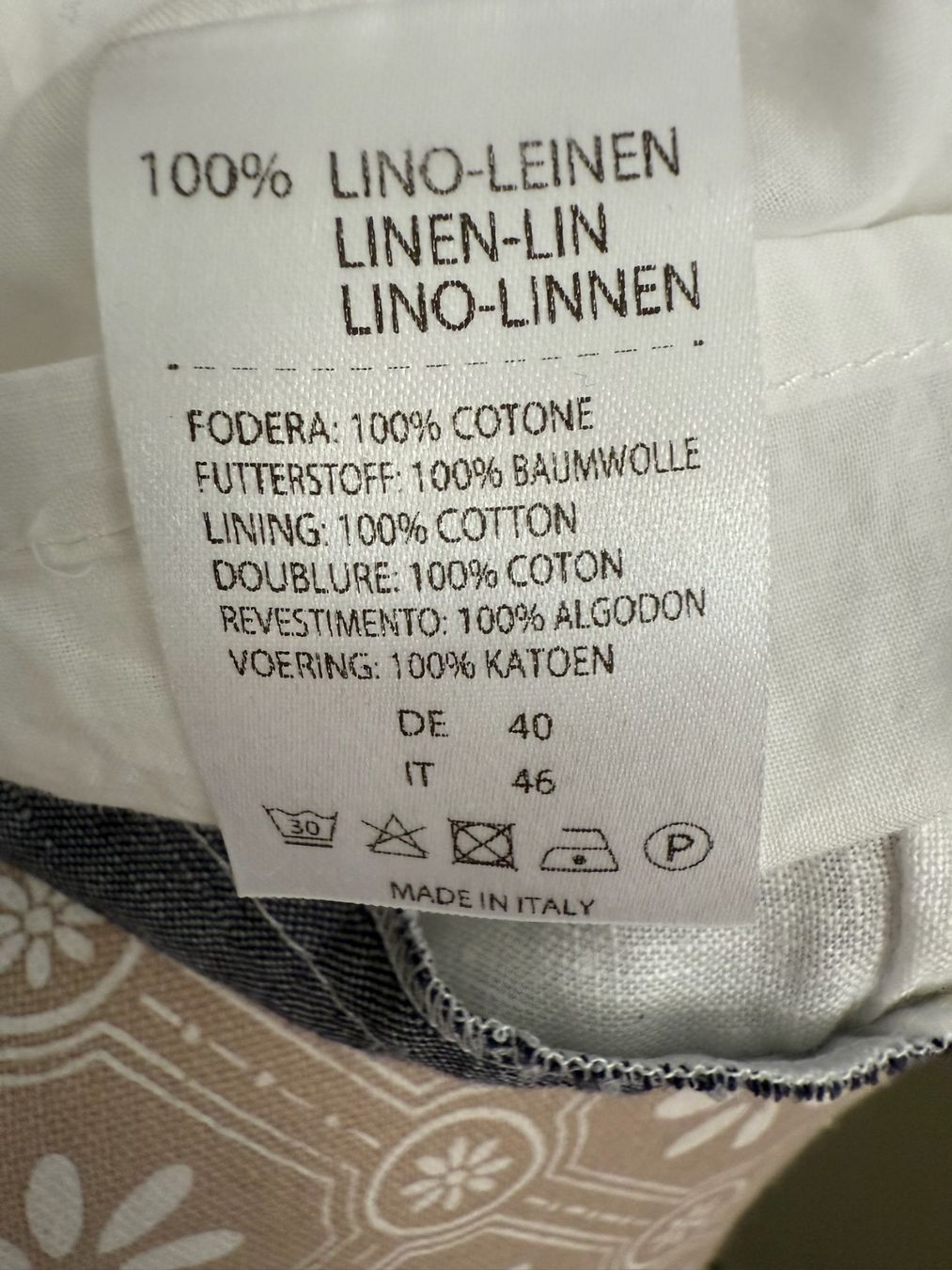 Vestiti: Le Tricot Perugia - Robe - Lin - 40 – Usato da Sion venduto da accroshoes 7