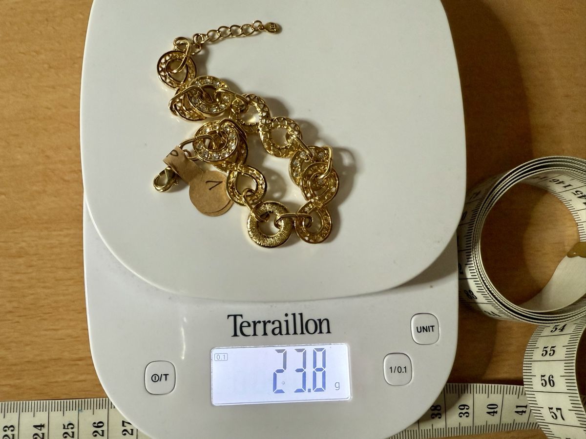 Bracciali & Braccialetti: Goldfarbenes Armband aus Stahl – Nuovo (secondo la descrizione) da Lamone venduto da LaCantinaMagica 3