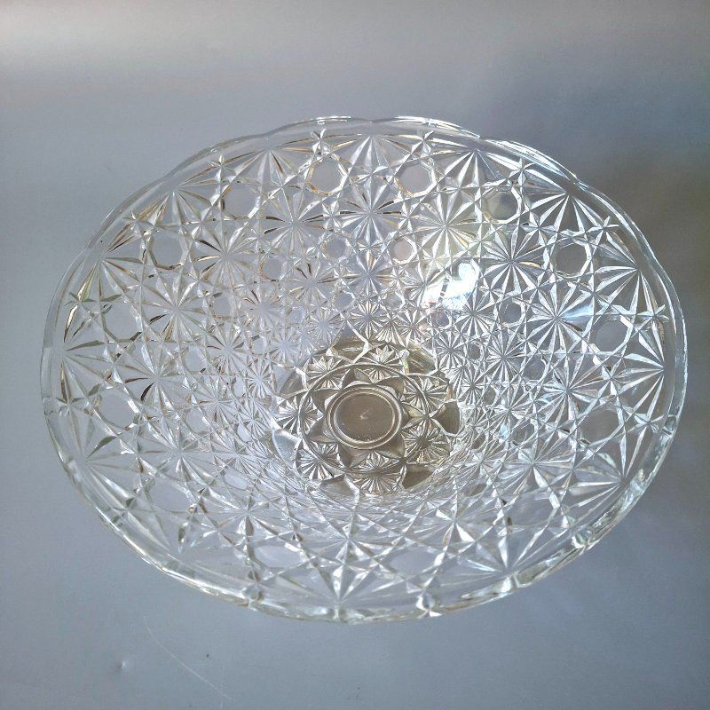 Ciotole: Kristallglas-Schale, schwer Durchm. 26 cm – Usato da Weggis venduto da Mylemontree 3