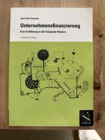Unternehmensfinanzierung – Jean-Paul Thommen, 5. Auflage