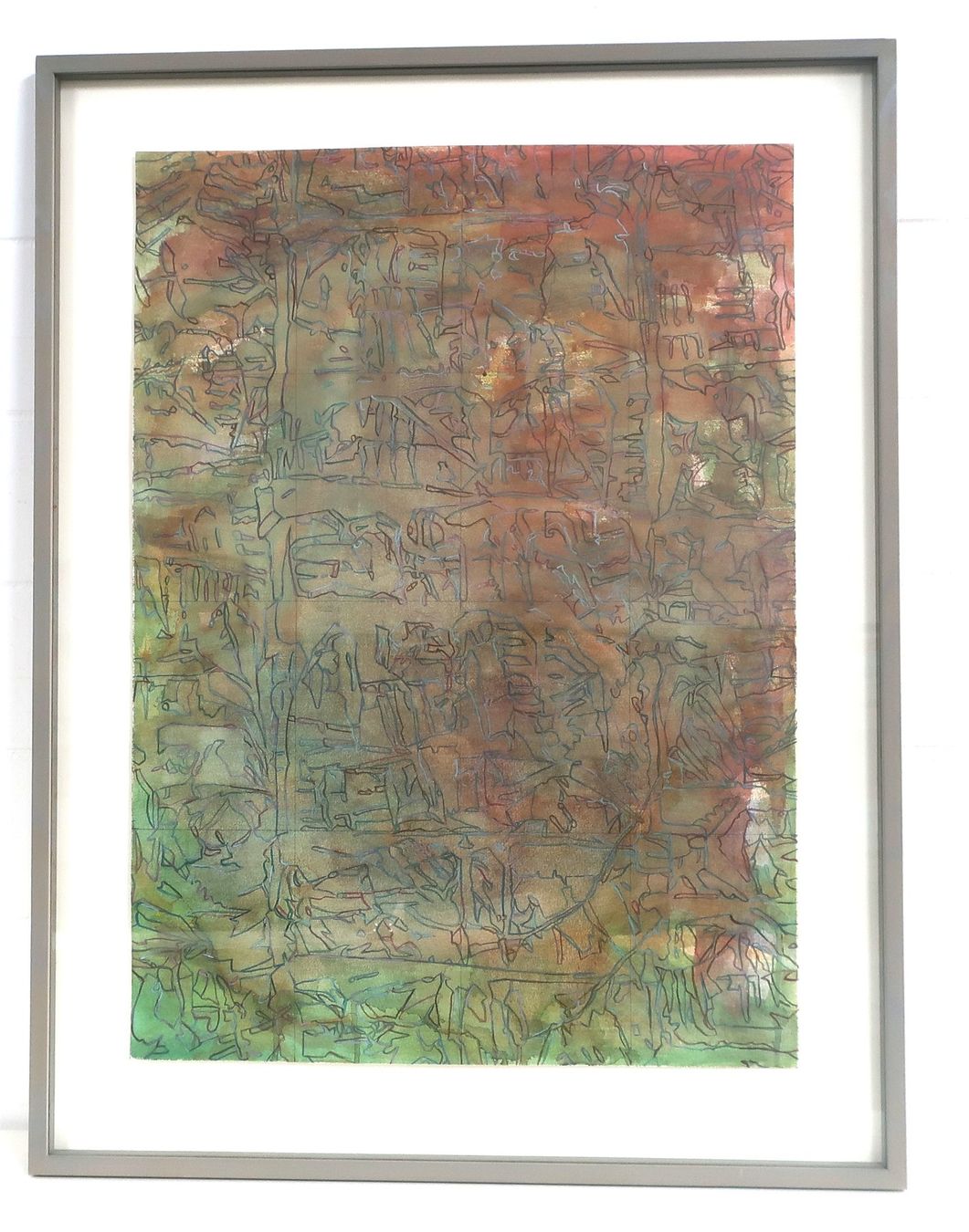 Dipinti: Abstraktes Aquarell – Usato da Rüti ZH venduto da Restwert_Rueti_ZH
