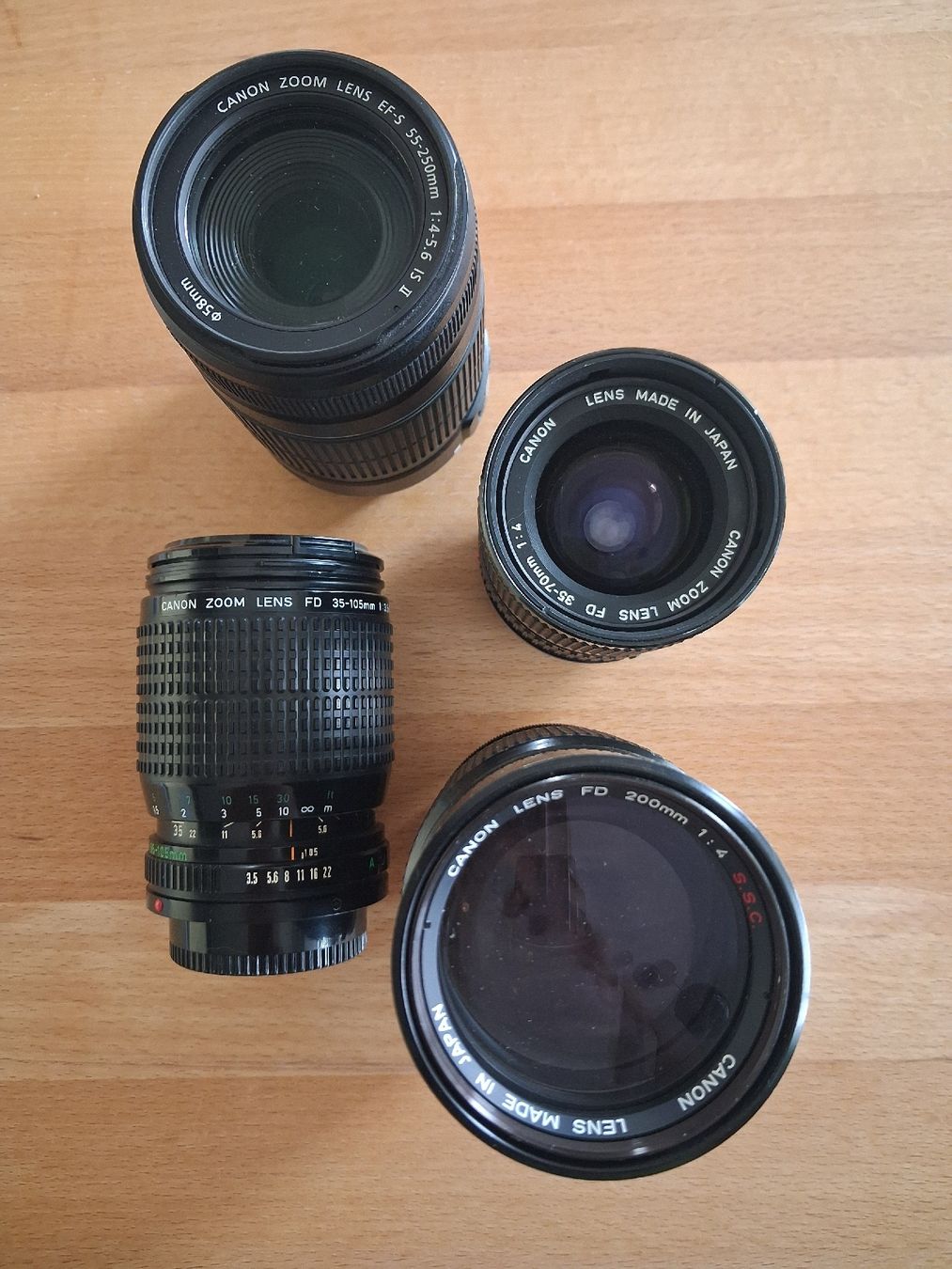 Canon Objectifs: Canon Objektive 4stk – D'occasion à Bürglen TG par Karpfen13 1