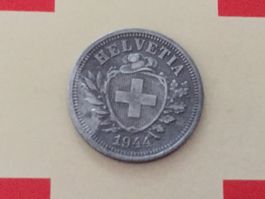 1 Rappen 1944 Zn, -vz
