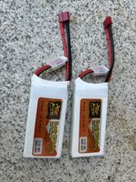 2x Li-Po RC Battery 11.1V 2200mAh 25C neu
