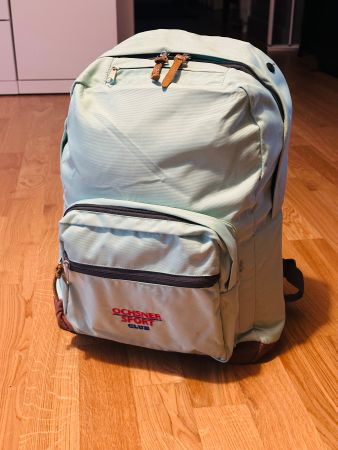 Schulrucksack Ochsner Sport mintgrün Lederboden Thek