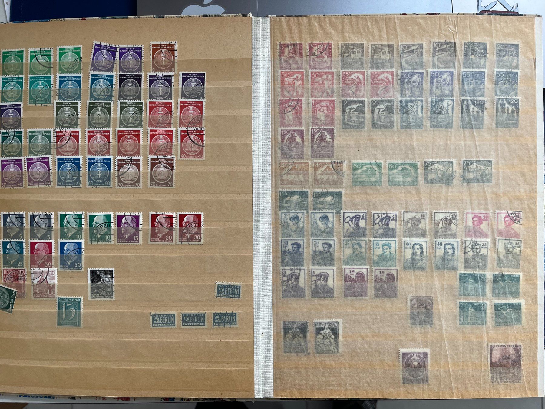 Tous les timbres: Briefmarkenalbum Ausland – D'occasion à Dintikon par Redgar58 3