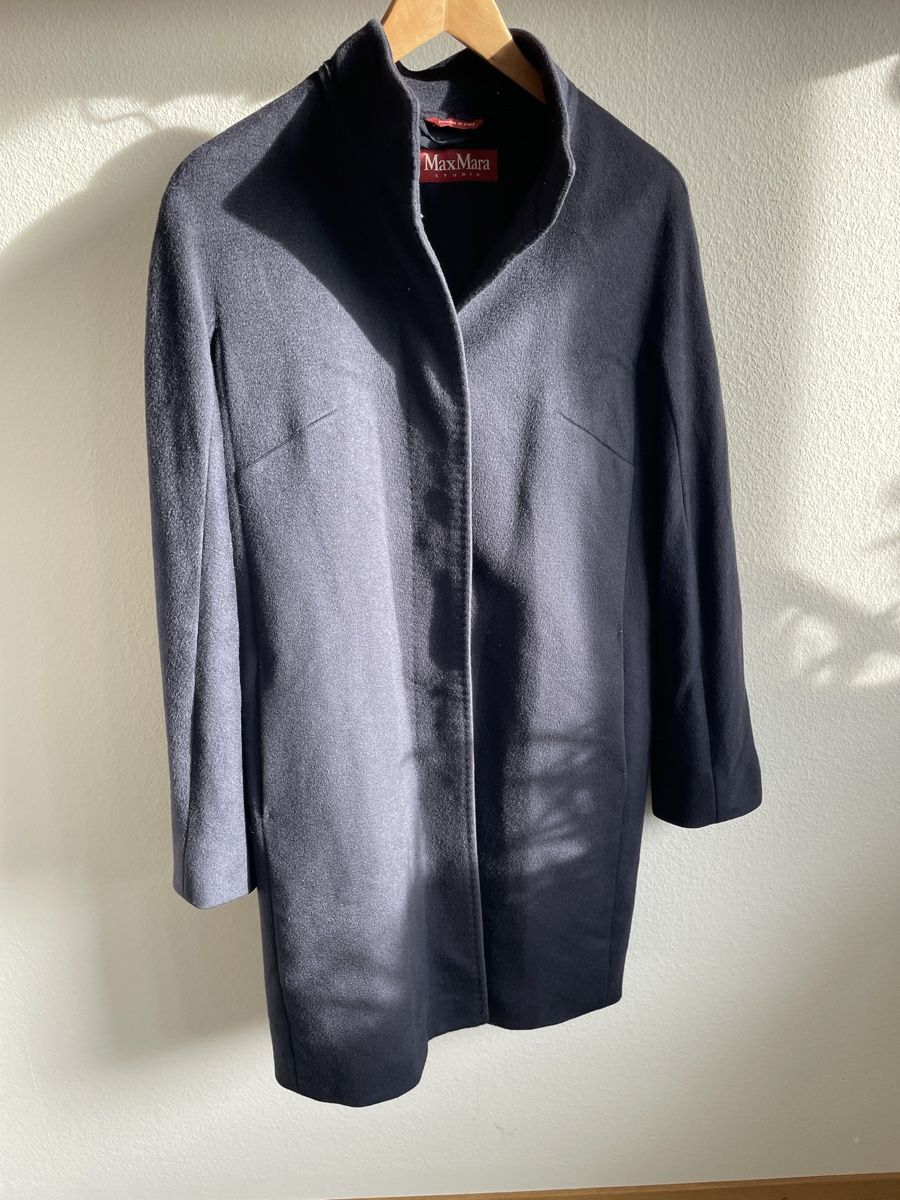 Cappotti: Mantel dunkelblau Maxmara Studio Gr. 34/36 – Usato da Zürich venduto da ehupp