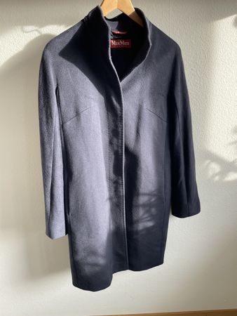 Mantel dunkelblau Maxmara Studio Gr. 34/36