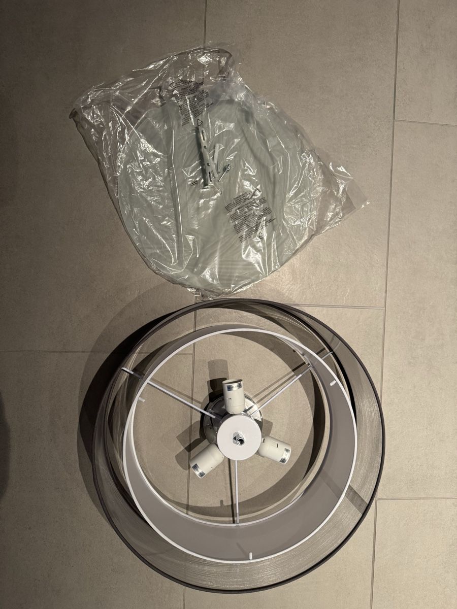 Lampadari & plafoniere: Moderne Deckenlampe Lindby 3-flammig Grau – Nuovo (secondo la descrizione) da Härkingen venduto da ana.bb 3