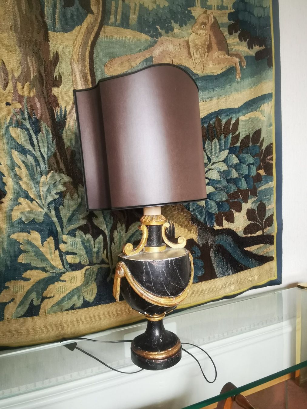 Lampade: Vasetta Stehlampe, Sockel von ca. 1780 – Usato da Dübendorf venduto da aschiduebendorf