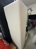 Sitzbank Leder weiss