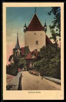 AK Worb, Blick zum Schloss Worb